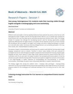 Screenshot Book of Abstracts Cover