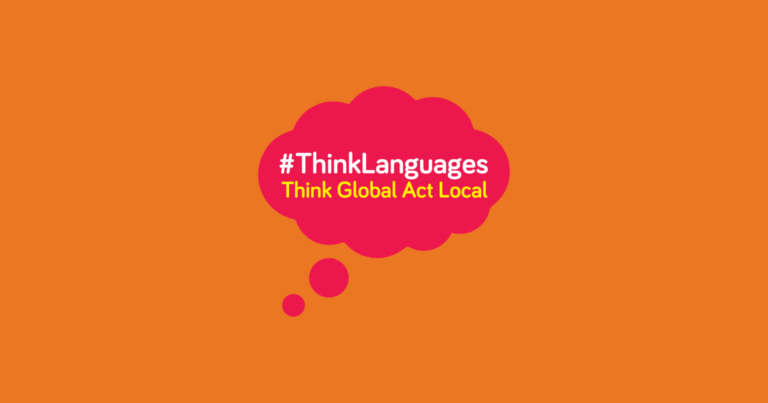 #ThinkLanguages Bubble
